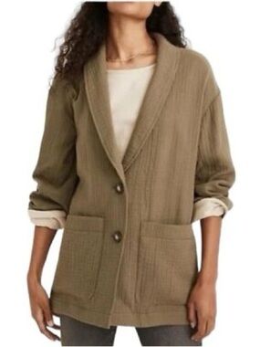 Madewell Green Blazer Size Small
